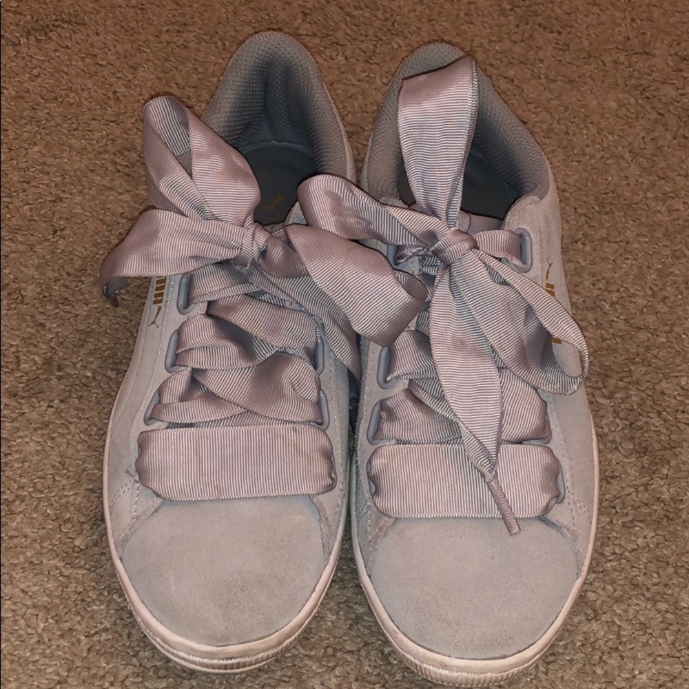 Puma ribbon sneakers